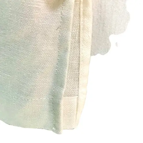 Lantana White Linen Top Lagenlook Studded V