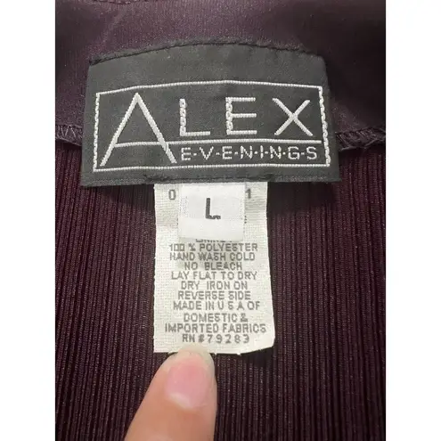 Alex Evenings Womens Sparkly Sequin Top & Jacket Mother Of Bride Size Large City