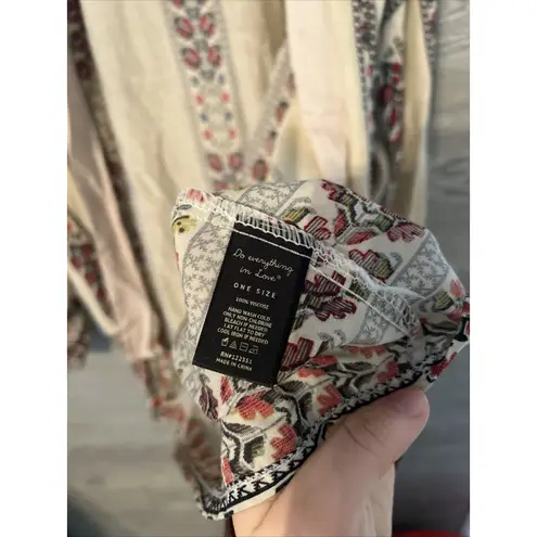 Do Everything In Love do everything in love kimono- One Size Cream Boho