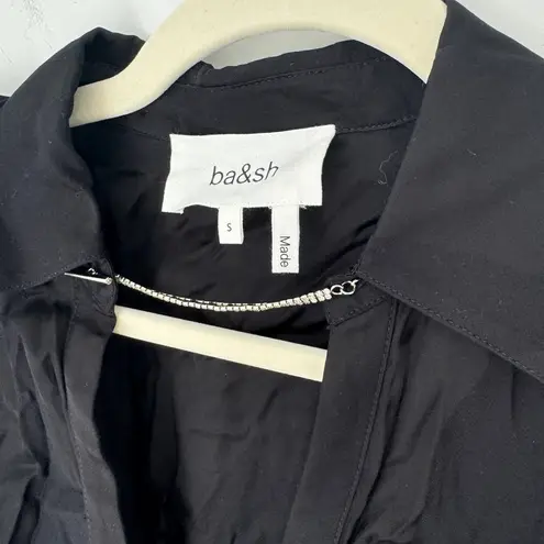 Ba&sh black shirt dress