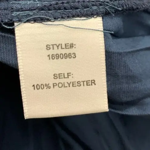 Current Air | Dark Navy Aurelie Pleated Mini Dress MSRP$148