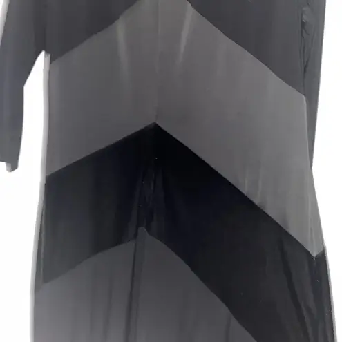 LAUREN RALPH LAUREN WO SIZE 14 Elegant Black Dress. LINED BACK ZIP VELVET INSETS