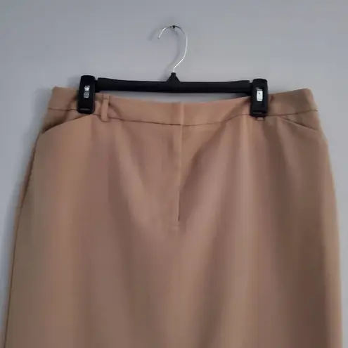 East 5th Tan Pencil Skirt With Pockets 14