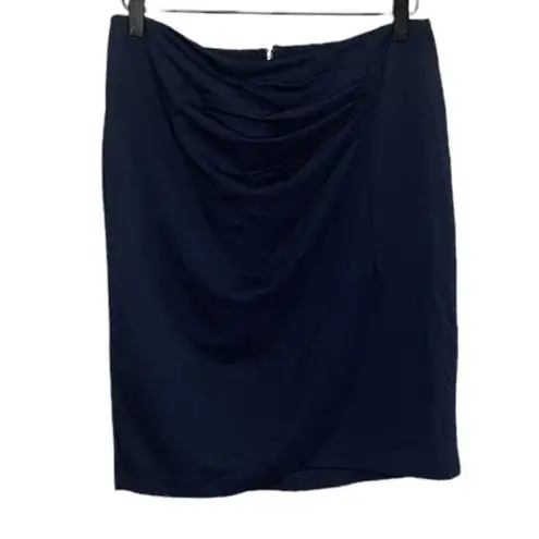 J. McLaughlin  Women’s NWT Parkhurst Skirt Sz 2 in Solid Navy New