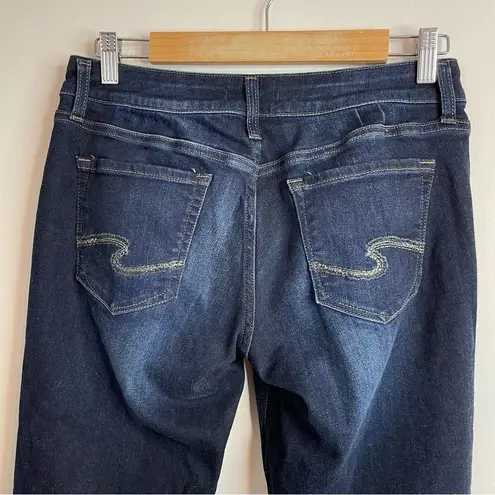 Silver Jeans Co Suki Slim Boot Bootcut Dark Wash stretch jeans womens 29 x 35
