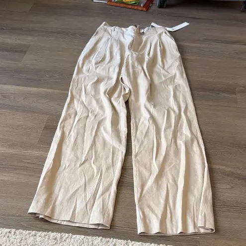 Central Park West NWT Barker Pants in Sand