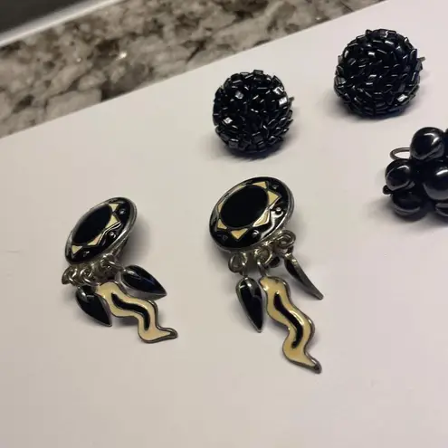 Lot Of 3 Vintage / Modern Clip On Clip