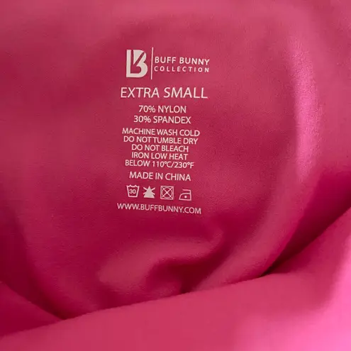 Buffbunny Miami Vice Neon Hot Pink High Rise Bike Shorts