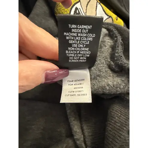 Torrid Vinylicons Peanuts Snoopy Mummy Halloween Graphic Sweatshirt Size 2 Gray