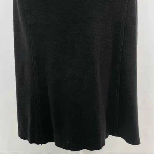 CAbi Sweater Knit Dessert Skirt Style 170 Licorice Black Size Medium