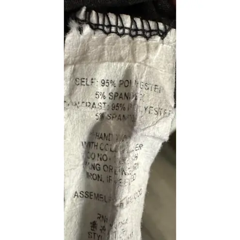 See You Monday Black Sleeveless Dress, Lined, Maxi, Lightweight, Stretchy, Small