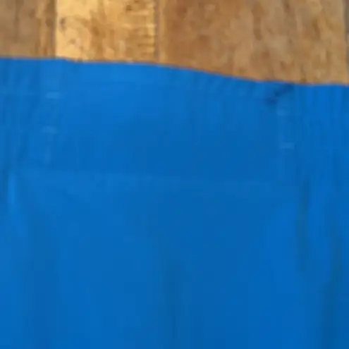 Summersalt Elastic Swim Skirt Blue With Teal Trim Size Med Zippered Pockets