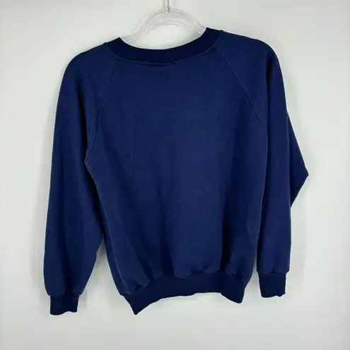 Vintage MLB 90s Twins World Series Navy Sweatshirt Size Medium Blue