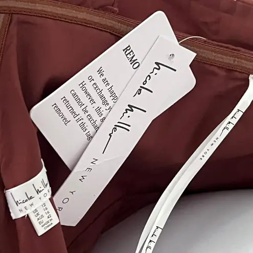 Formal Dress 12 Y2K Long Special Occasion Gown Floral Holiday Party Large Boho Brown