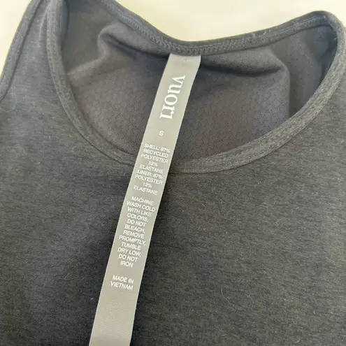 Vuori NWT Elevation Plyo Tank - Black Heather - Size Small