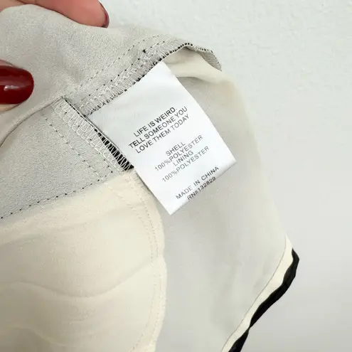 LPA Revolve Raquel Puff Sleeve Mini Dress Black Gingham