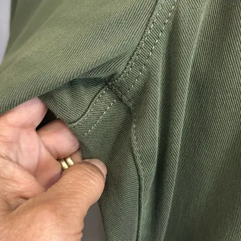 Time And Tru B13 , olive green stretchy pants size 12/14