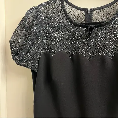 Gal Meets Glam Rhiannon Black Mini Dress Size US 6