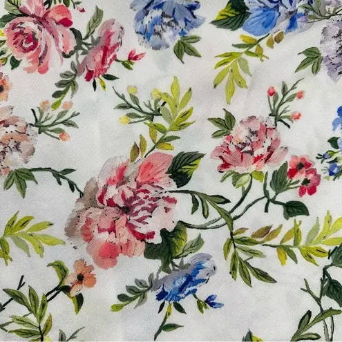 Alice + Olivia  Harmony Slip Midi Dress Gardenia Floral Size US 4 - Image 11