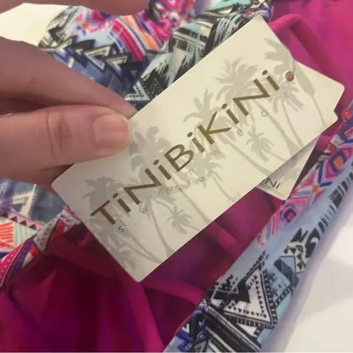 Tinibikini NEW colorful coastal vibes one piece swimsuit, size XS