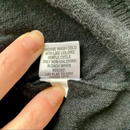 Liz Lange Black Maternity Sweater, M