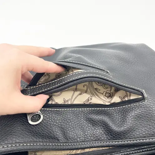 Montana West Womens Shoulder Bag Black Fringe Studded Boho Cowgirl Rodeo Western