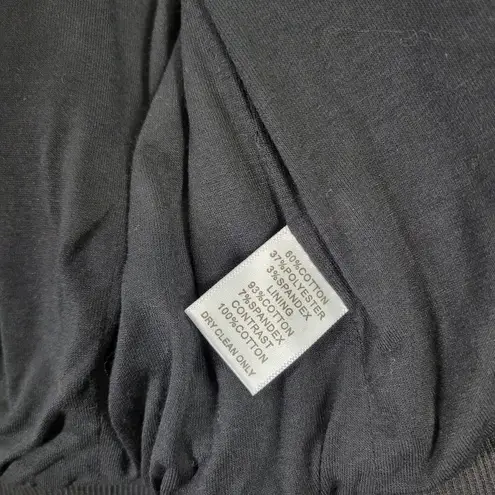 Olivia Moon Jacket Womens Medium Black Paisley Damask Lace Zip Up Lined