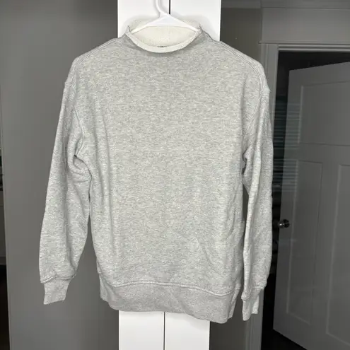 J.Crew  Heritage Terry Rollneck™ Sweatshirt Gray