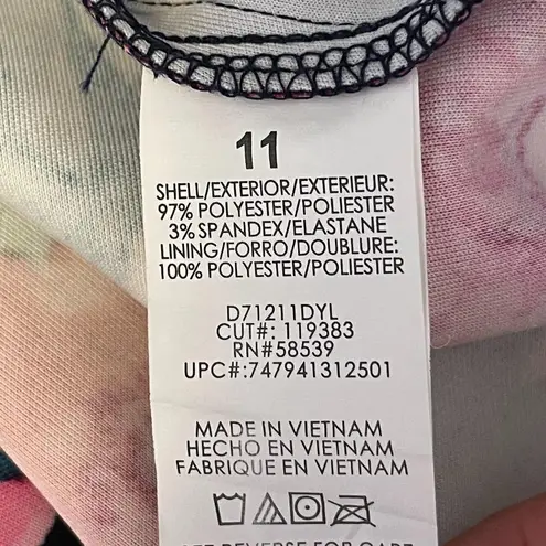 Xtraordinary Navy Sleeveless Fit and Flare Dress 1