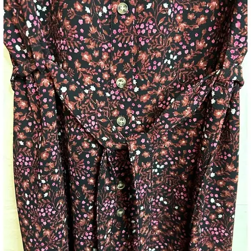 VERO MODA Ditsy Floral MIDI Dress Size Small