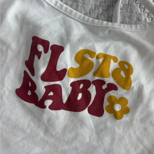 FL ST8 BABY game day crop tank Red Size XS