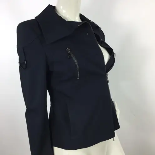 Guess by Marciano  Asymmetrical Jacket Navy Size 6