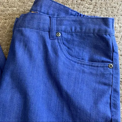 Ruby Rd NWT . Blue Lightweight Denim Cruise Control Pants 8