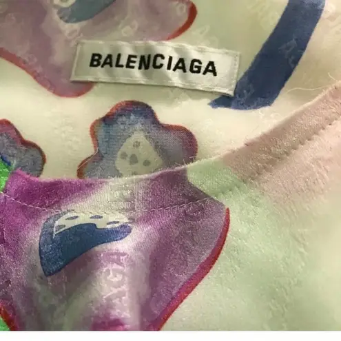 Balenciaga NWOT  silk dress