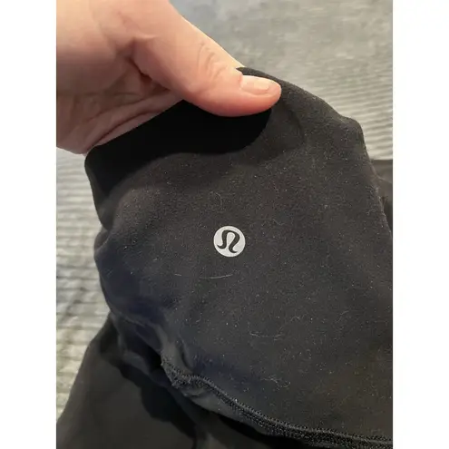 Lululemon Align Black Mid Rise Athlete Yoga Ankle Legging Pant 26" Women Size 10