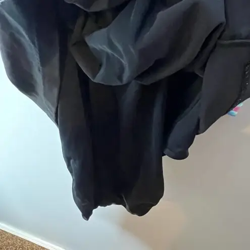 Maxine of Hollywood Vintage blue sunburst swim skirt dress one piece size 12