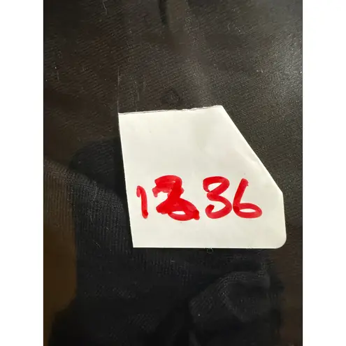 Givenchy Black Mock Neck Short Sleeve T Shirt Top Logo Detail Size S