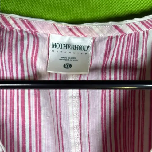 Motherhood Vintage Pink Sleeveless V-Neck Sundress