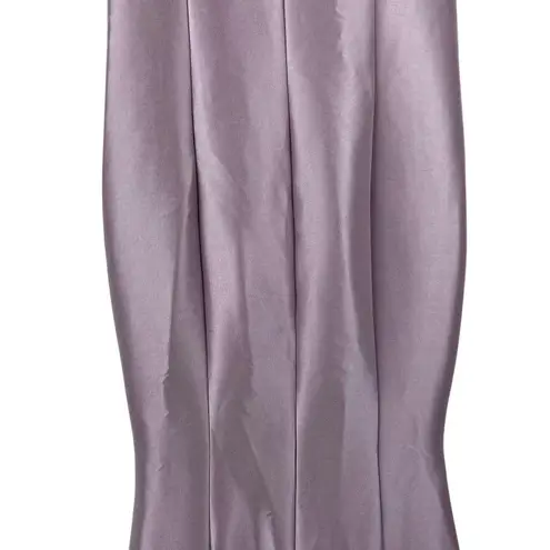 Terani Couture Floral Off Shoulder Long Gown Mauve Size 4 2021E2799
