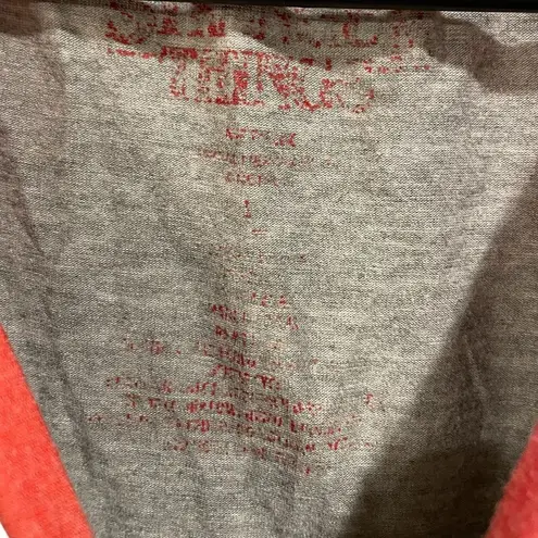 Stranger Things Netflix Official Gray and Red Embroidered Cast Casual Tank Top