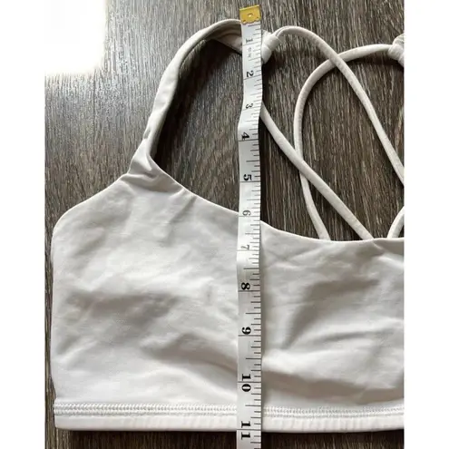 Lululemon Align Tank Top Cropped White Size 10 Yoga Gym Workout Activewer