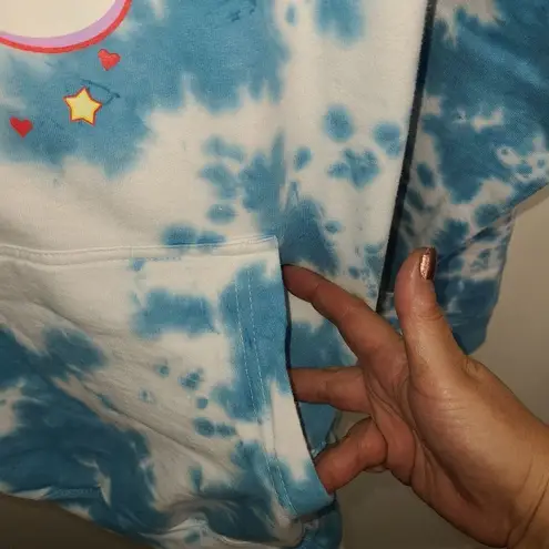 BSR By Samii Ryan "You're a Star Sis" Tie Dye Hoodie Blue Size L