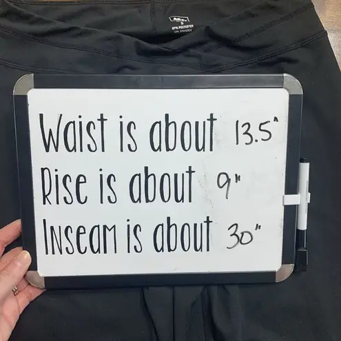 REI Women’s Size Sm Pants Full Length Straight Leg Black Mid Rise Yoga Athletic