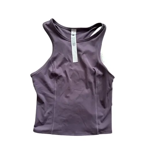 LULULEMON Nulux Cropped Purple Run Tank Size 4 NEW with tags