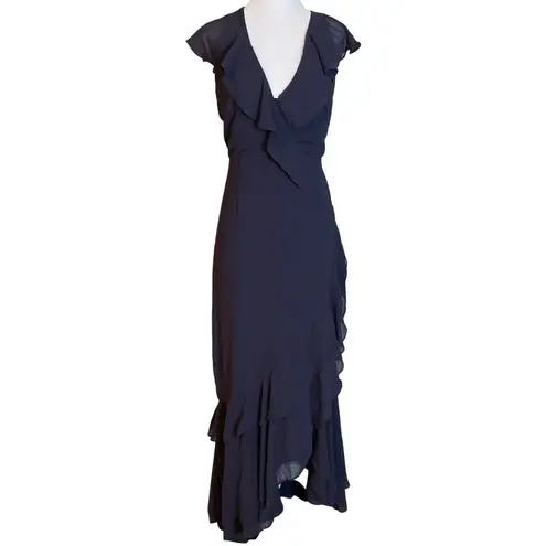 C/MEO COLLECTIVE  Be About You Gown in Navy Medium Womens Long Dress