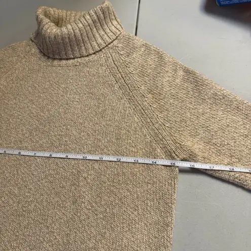 J. McLaughlin Silk Cashmere Blend Turtleneck Sweater Women’s Size Large