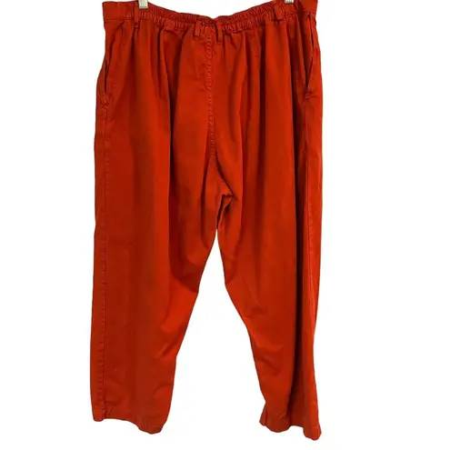 Press Big Bud  Trousers Mustang Red Cotton Trousers Size PXL