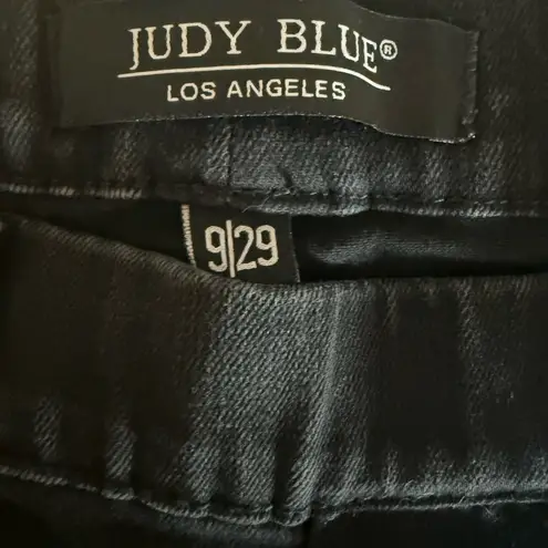 Judy Blue Pull On Skinny Jeans Black Size 9/29 Jeggings JB88581
