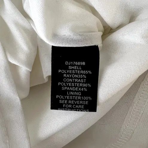 Ark & Co. White Caged Open Back Strappy Mini Dress