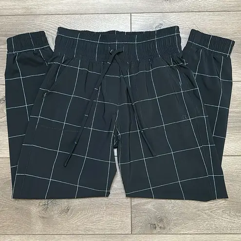 ALBION FIT Albion Everywhere Joggers Black Windowpane Size XSP
